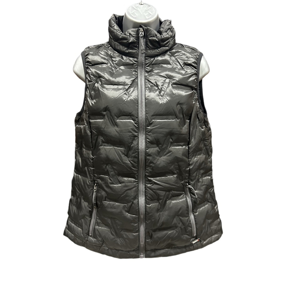 NWT Gerry Peak Welded Down Puffer Vest In Black Size Small - Picture 2 of 11
